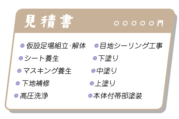 見積書イメージ